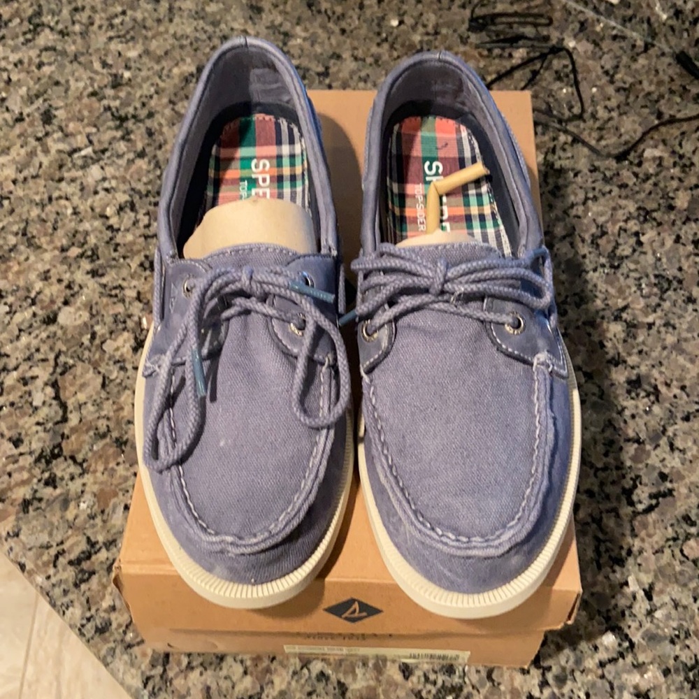 Men’s Sperry Topsider Garment Wash Navy